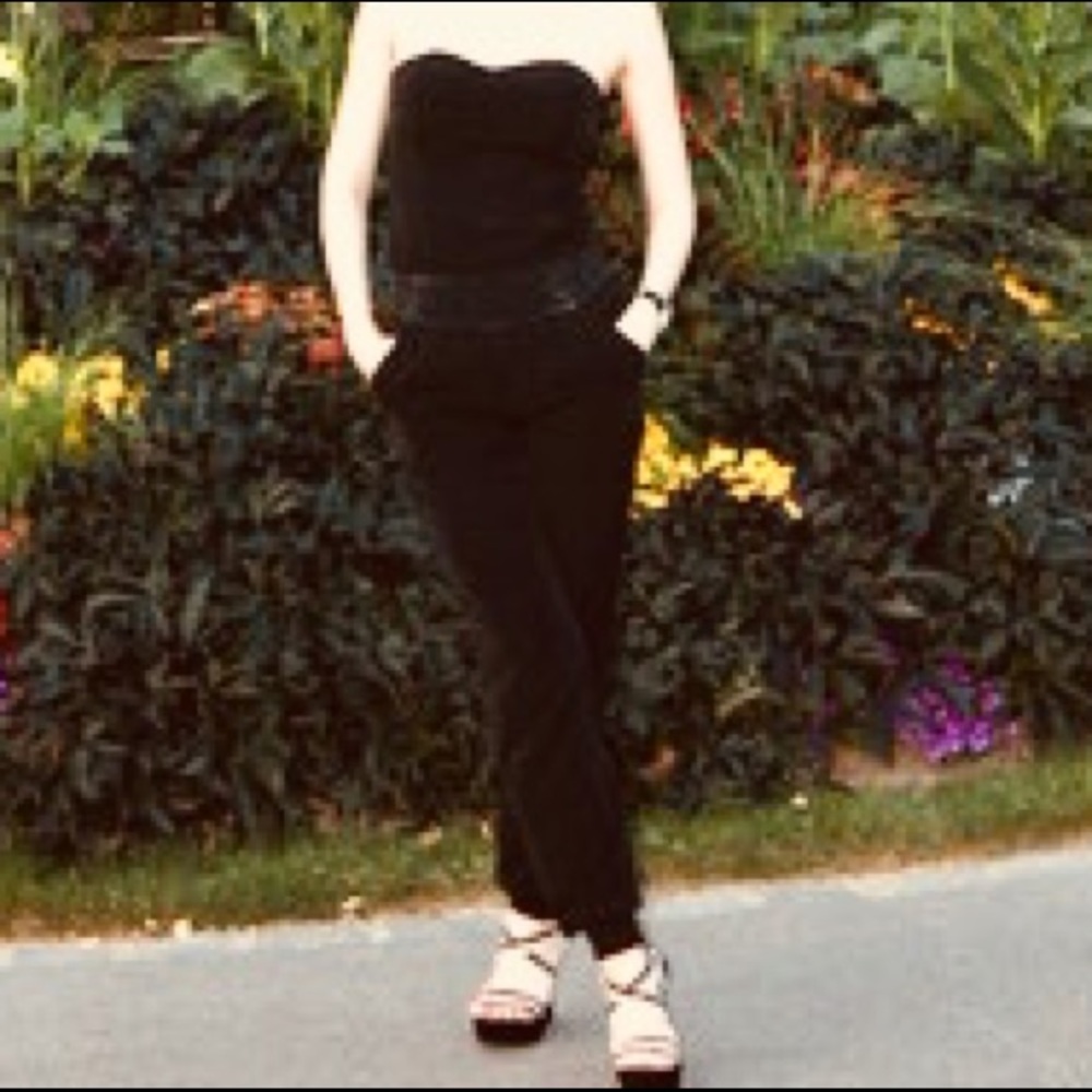 Sale. Tally Weijl black jumpsuit size 34 (S)